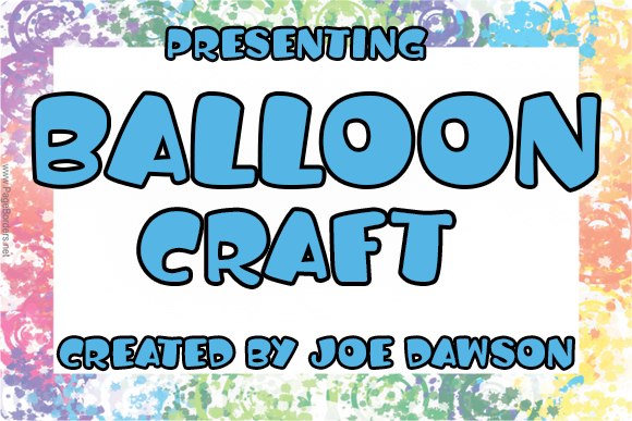 Balloon Craft: A Playful Display Font for Business Branding