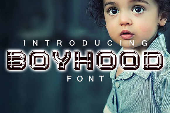 Boyhood: A Bold Display Font That Elevates Brand Identity Projects