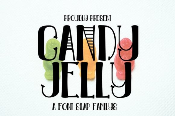 Candy Jelly: A Sweetly Expressive Display Font for Editorial Design