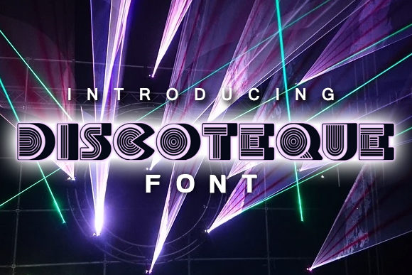 Discoteque: A Bold Display Font That Elevates Your Brand