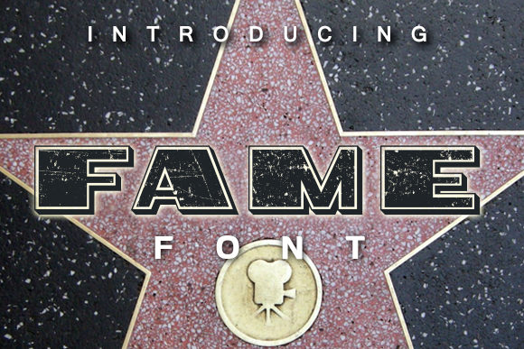 Fame: A Bold Display Font for Editorial Impact