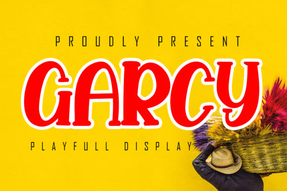 Garcy: A Display Font That Elevates Campaign Visuals with Whimsy and Clarity