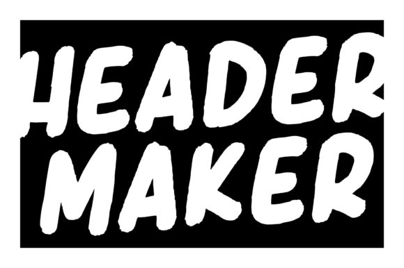 Header Maker: A Bold Display Font for Web Design Impact