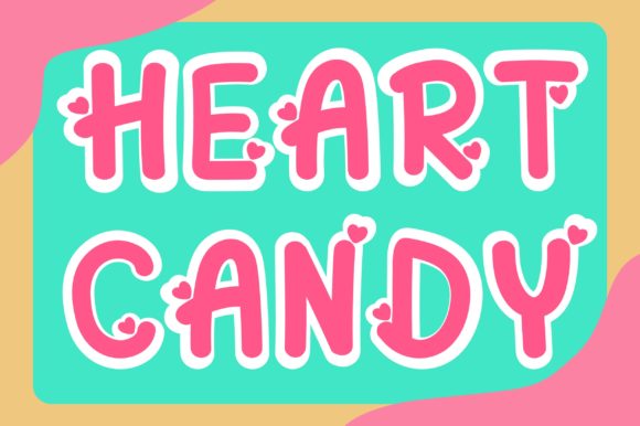 Heart Candy: A Display Font That Adds Personality to Editorial Design