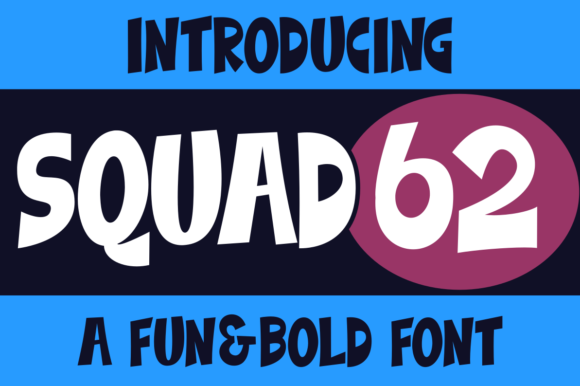 How Squad 62 Became the Bold Display Font in My Latest Branding Project