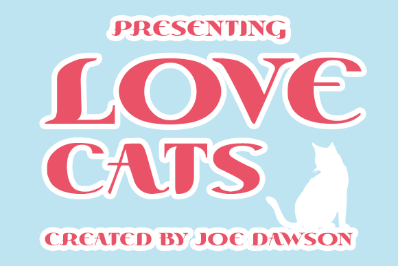 Love Cats: A Friendly Display Font for Modern Web Design Projects