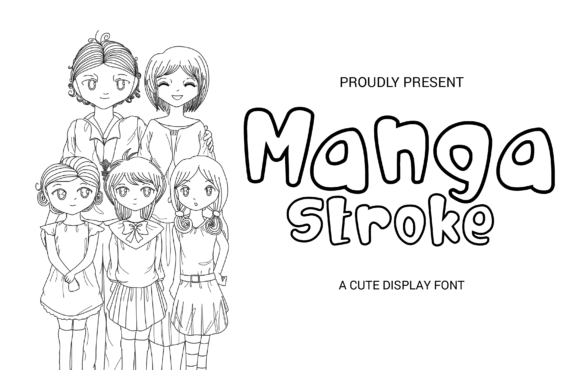 Manga Stroke: A Friendly Display Font for Marketers