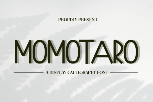 Momotaro: A Clean Display Font for Editorial Design