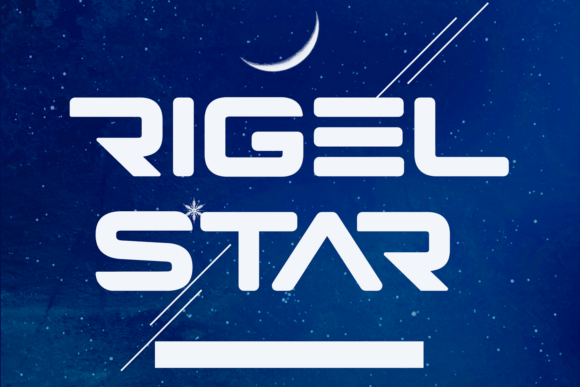 Rigel Star: A Futuristic Display Font for Modern Web Design
