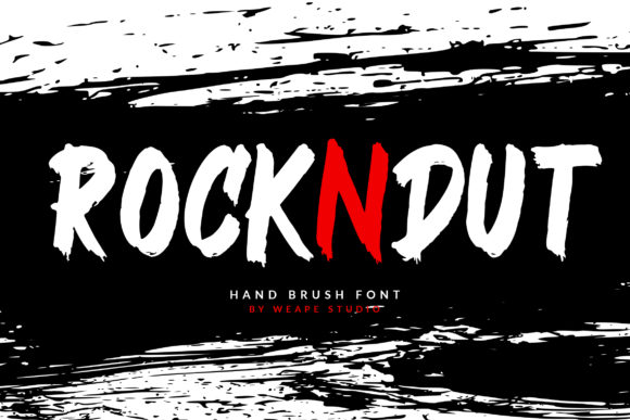Rockndut Font: A Bold Display Typeface for Consistent Branding