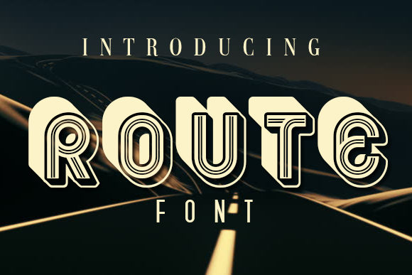 Route: A Bold Display Font for Modern Web Design Projects