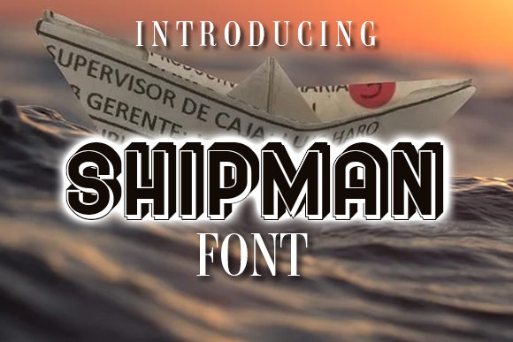 Shipman: A Bold Display Font for Modern Web and Digital Design