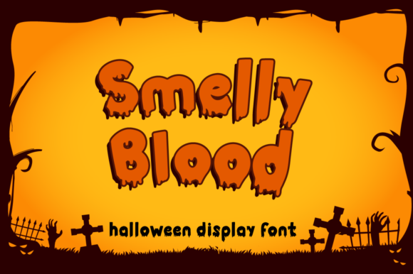 Smelly Blood: A Brutal Display Font Review