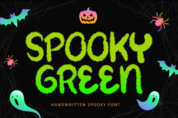 Spooky Green: A Quirky Display Font That Brings Personality to Branding
