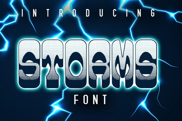 Storms Font: A Bold Display Typeface for Memorable Branding